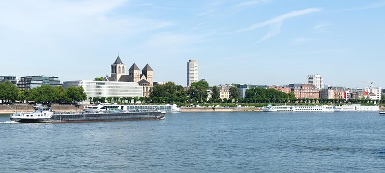 Free Basilica Of St Cunibert Rhine photo and picture