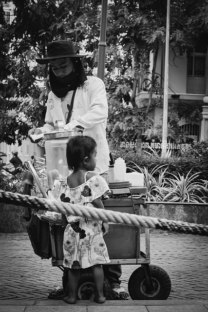 Cambodja, Phnom Penh, Gade