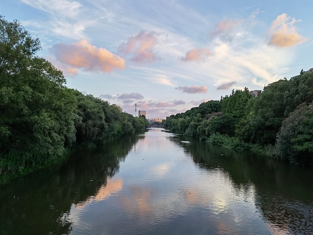 Free Cloud Reflection In Water photo and picture