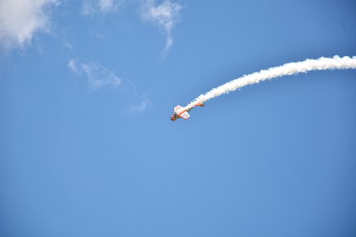 Avión, Acrobacia, Vuelo, Show, Cielo