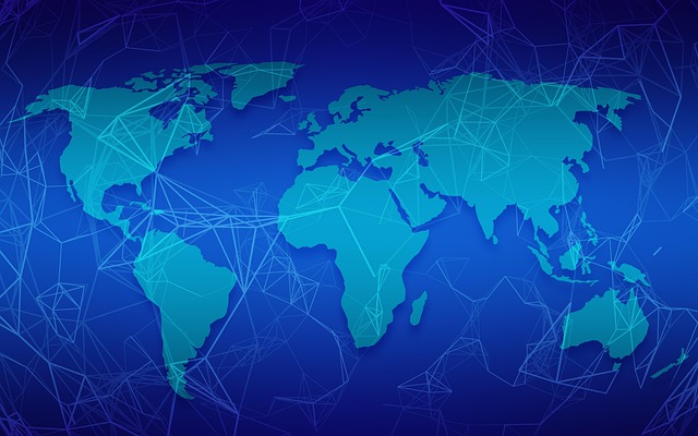 Download free HD stock image of Connection Network Free connection network world illustration