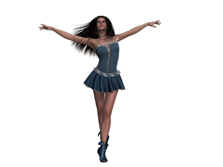 Kvinde, Danser, Dans, Ung Kvinde, Smuk