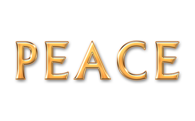 Free peace love harmony illustration