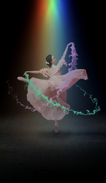 Free ballerina dancer ballet illustration