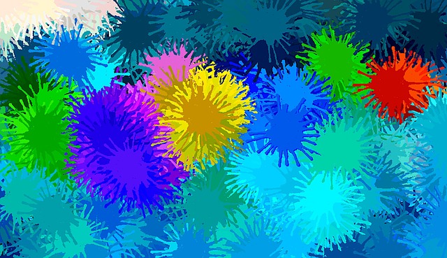Free stain spots paint illustration