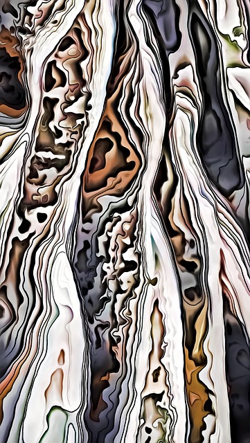 Free abstract digital art multicolored illustration