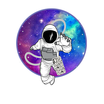 De Ruimte, Planeet, Astronaut, Sterren