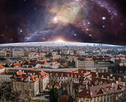 Prag, Plads, Gammel By, Sci-Fi, Fantasi