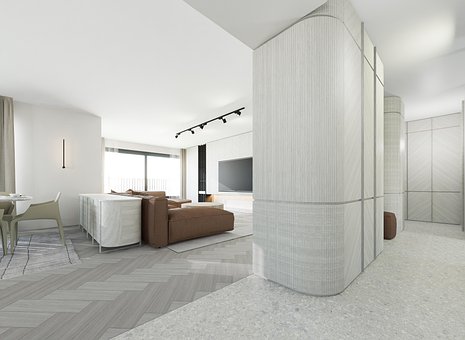 Free Living Room Interior illustration and picture