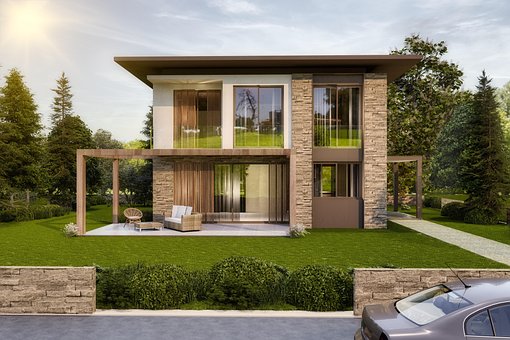 Free Villa House illustration and picture