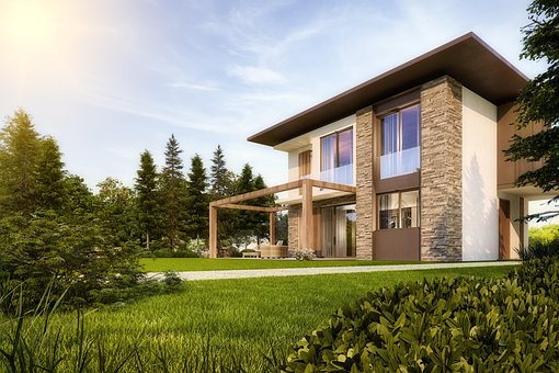 Free Villa House illustration and picture