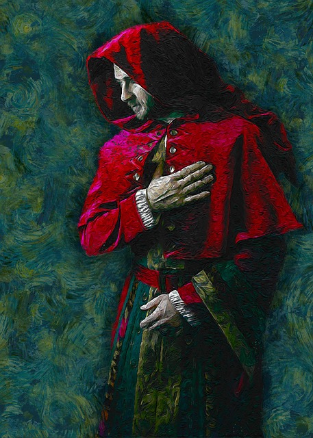 Free man monarch middle ages illustration