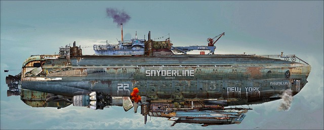 Luftskib, Steampunk, Fantasi, Dieselpunk