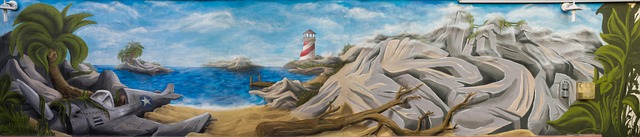 Grafite, Projeto De Parede, Fundo