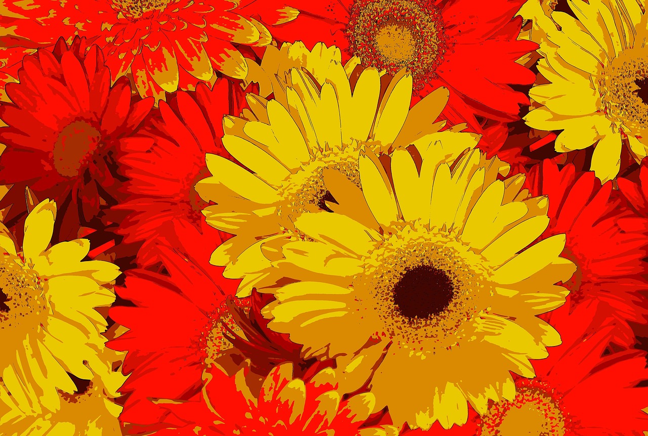 Flowers - free online jigsaw puzzle photo