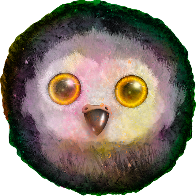 Vogel, Eule, Schnabel, Große Augen, Uhu