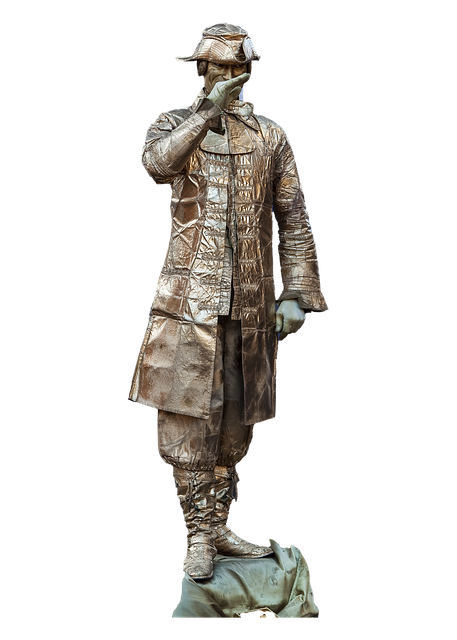Mand, Statue, Stil, Stående, Storslået