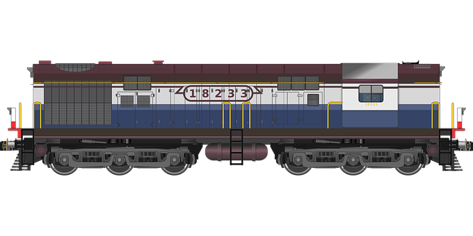 Free Electric Train Rail vector and picture
