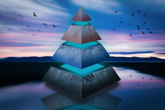 Free pyramid nature fantasy illustration