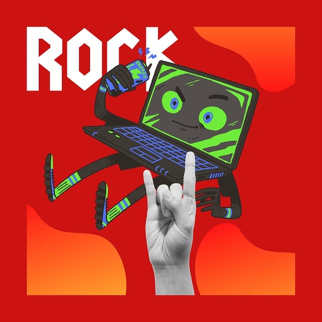 Free rock pop music vector