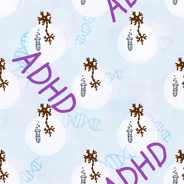 Free neurodivergent doodles adhd illustration