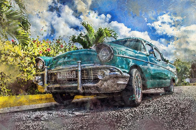 Free car oldsmobile chevrolet illustration