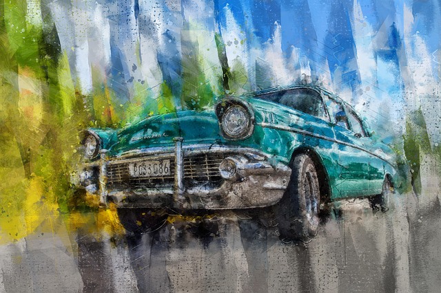 Free car oldsmobile chevrolet illustration