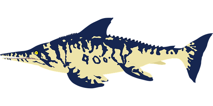 Ichthyosaurier, Ausgestorben, Fossil
