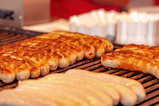 Bratwurst, Grill, Grillen, Fleisch