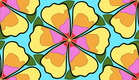 Free Hibiscus Seamless photo and picture