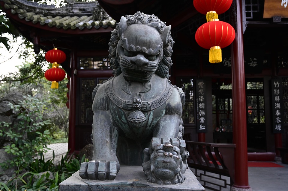 中国 狮子雕像 寺庙 - Pixabay上的免费照片