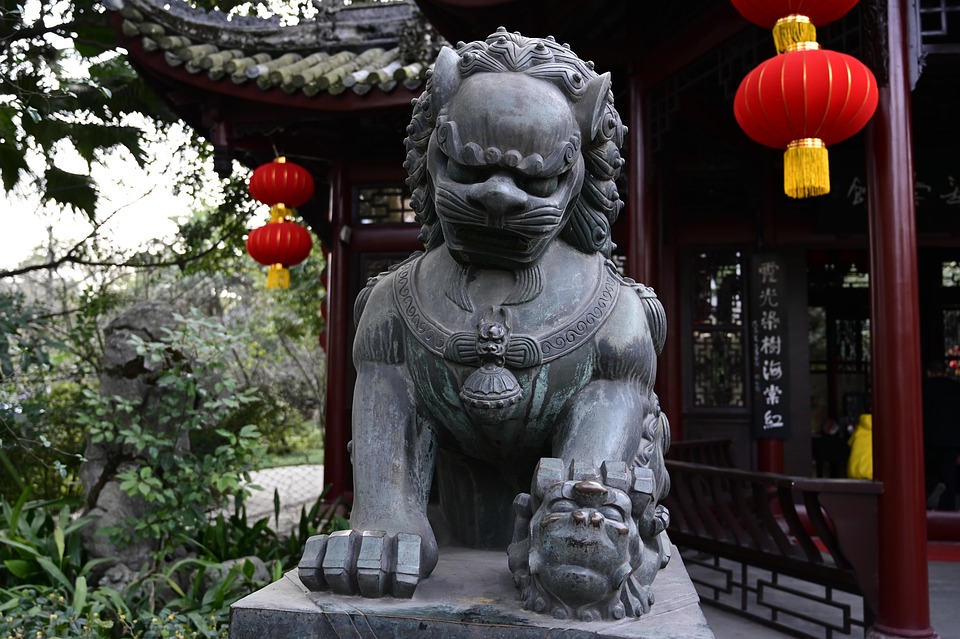 中国 狮子雕像 寺庙 - Pixabay上的免费照片