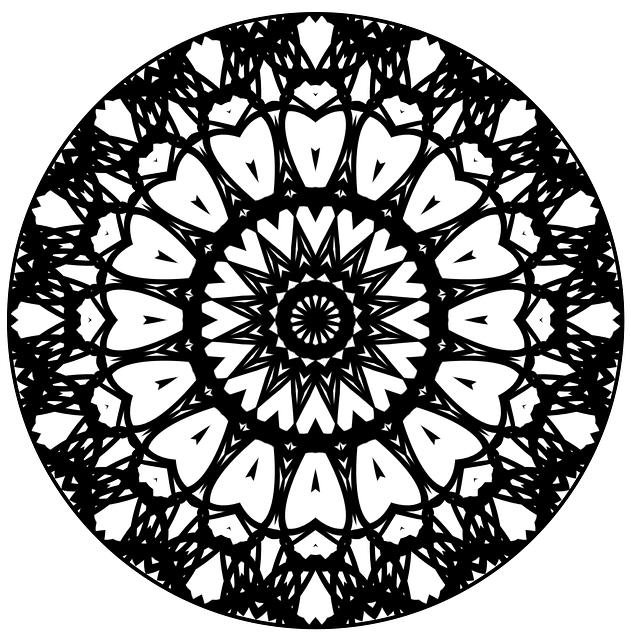 Download free HD stock image of Rosette Mandala Free rosette mandala circle illustration