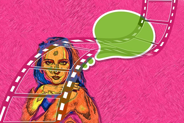 Free media artwork woman illustration