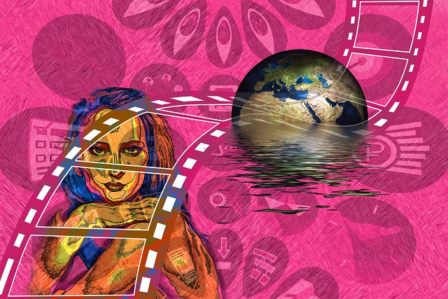 Free media artwork woman illustration