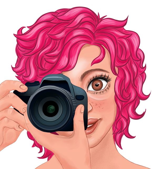 Free Young Woman Portrait illustration and picture