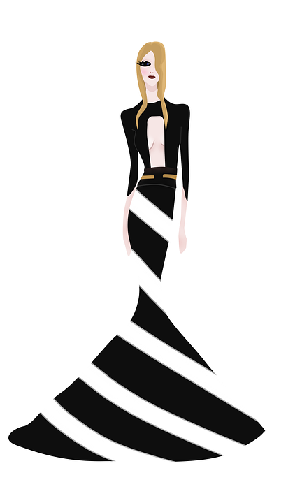 Download Fashion, Woman, High Fashion. Royalty-Free Stock Illustration  Image - Pixabay