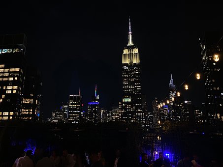 Manhattan, Empire State Building, Nacht