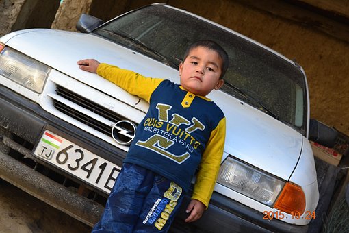Free Interesting Kids Country Boy photo and picture