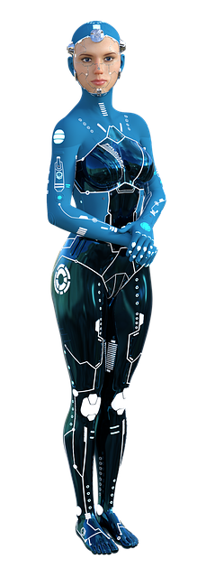 Frau, Humanoid, Android, Weiblich