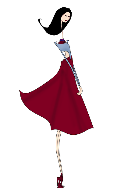 Free cartoon character woman illustration