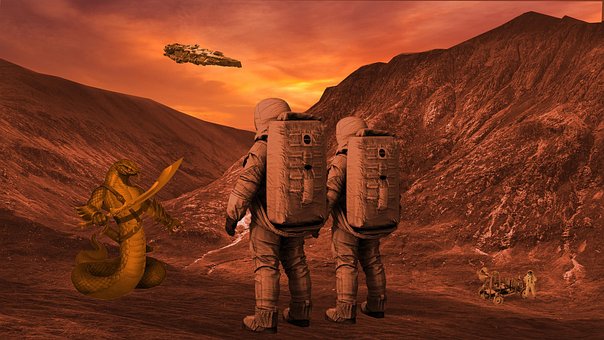 Free Mars Planet illustration and picture