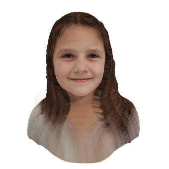 Free Long Crimped Hairstyle photo and picture
