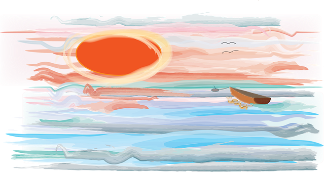 Atardecer, Amanecer, Oceano, Mar, Marina