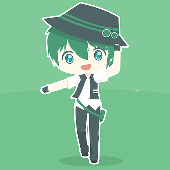 Αγόρι, Anime, Κινουμενο Σχεδιο, Chibi