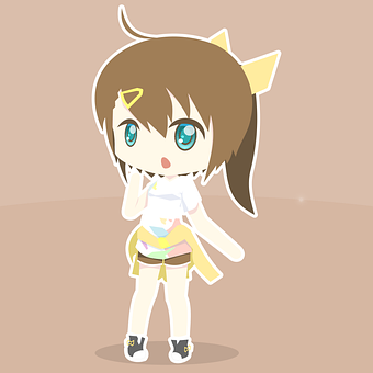 Κορίτσι, Anime, Κινουμενο Σχεδιο, Chibi