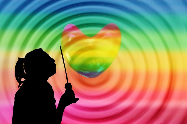 Free proud gender queer illustration