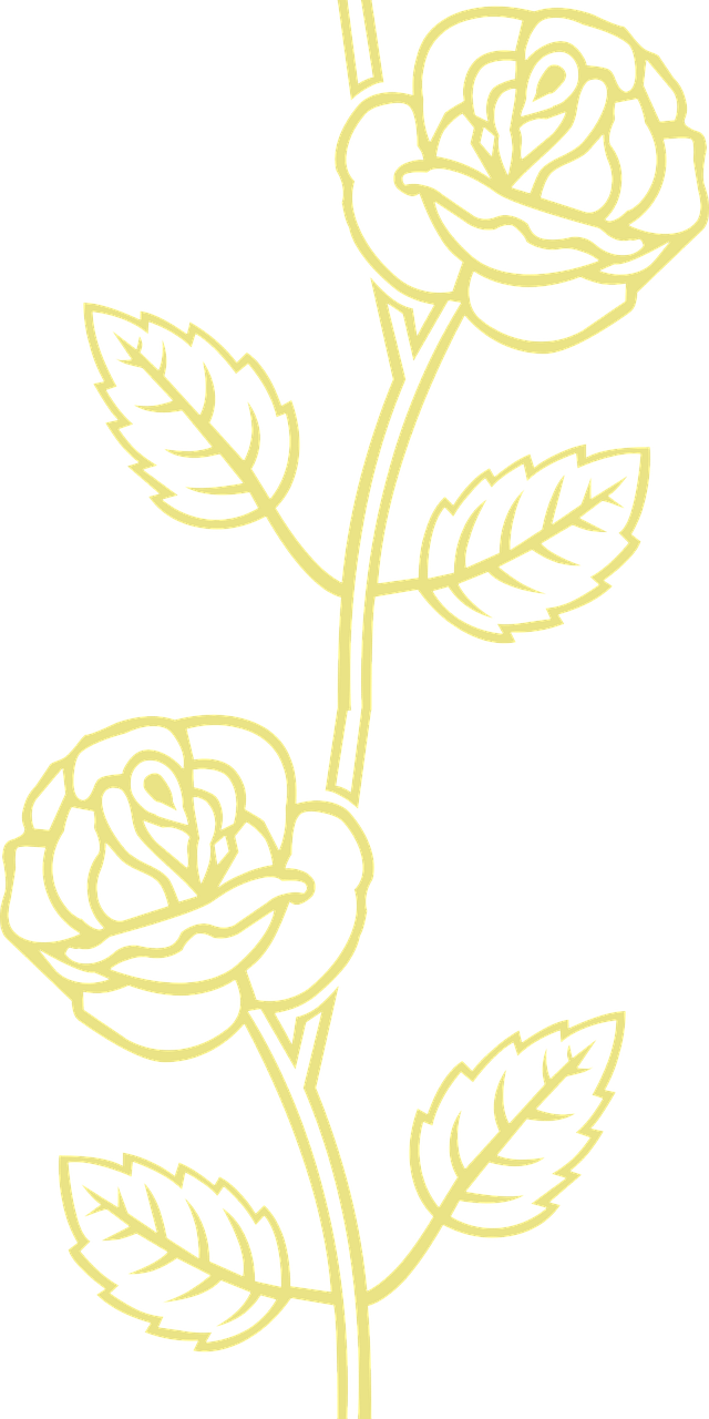 Free Rose Design Vector Art - Download 12,210+ Rose Design Icons ...
