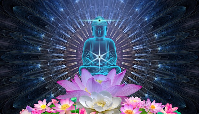 Free meditation buddha relaxation illustration