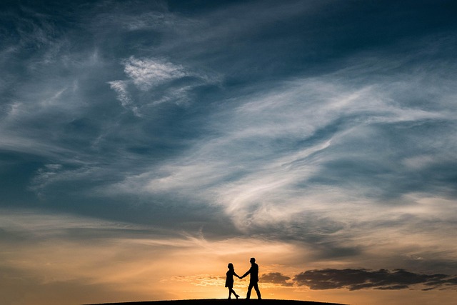 christmas background, wedding, couple, sunset, newlyweds, sky, dusk, nature, twilight, ohio, columbus